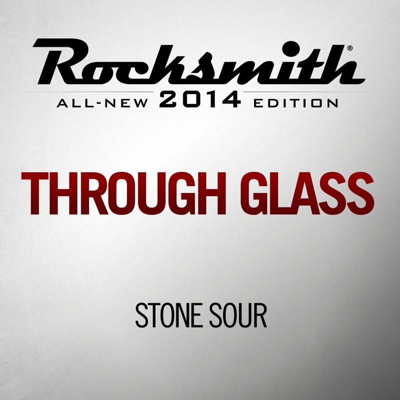 Front Cover for Rocksmith: All-new 2014 Edition - Stone Sour: Through Glass (PlayStation 3 and PlayStation 4) (PSN release)