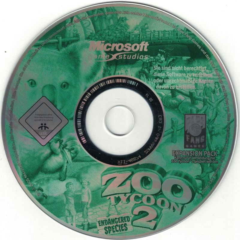 Media for Zoo Tycoon 2: Endangered Species (Windows)
