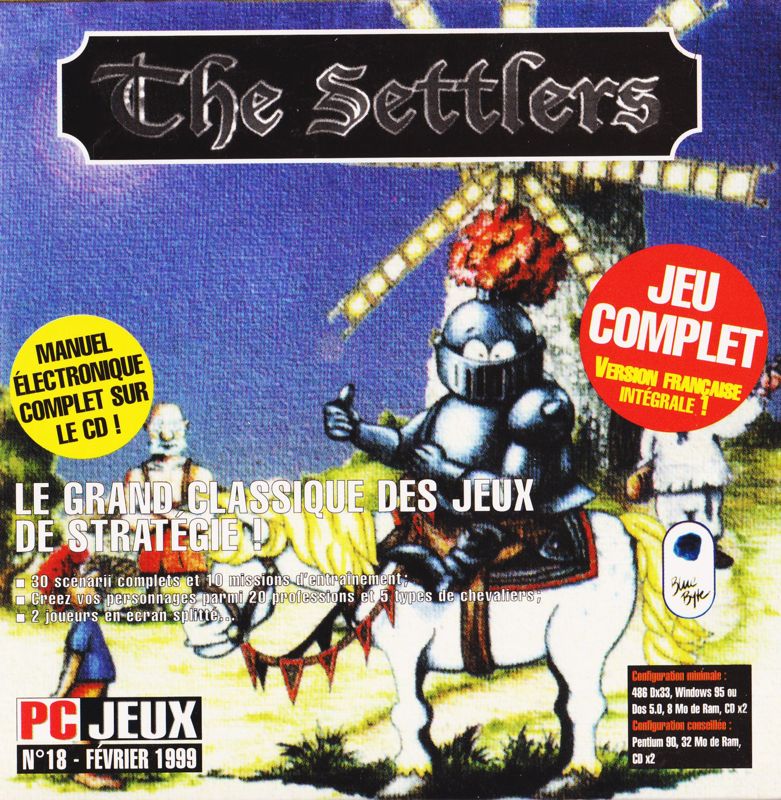 Front Cover for Serf City: Life is Feudal (DOS) (PC JEUX #18 covermount (02/1999))