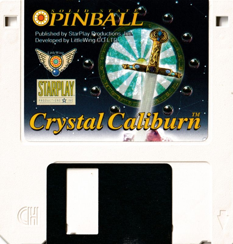 Media for Crystal Caliburn (Macintosh): Front