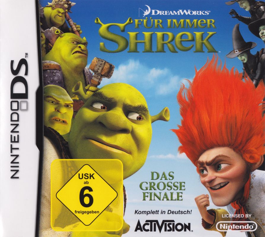 Front Cover for Shrek Forever After: The Final Chapter (Nintendo DS)