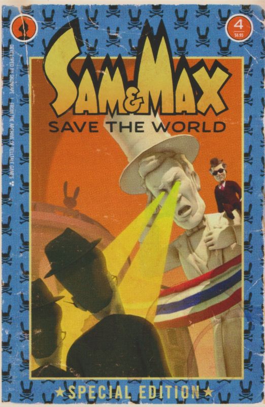 Extras for Sam & Max: Save the World (Collector's Edition) (Nintendo Switch) (Sleeved Box (SRG #104)): Art Card/Postcard 4