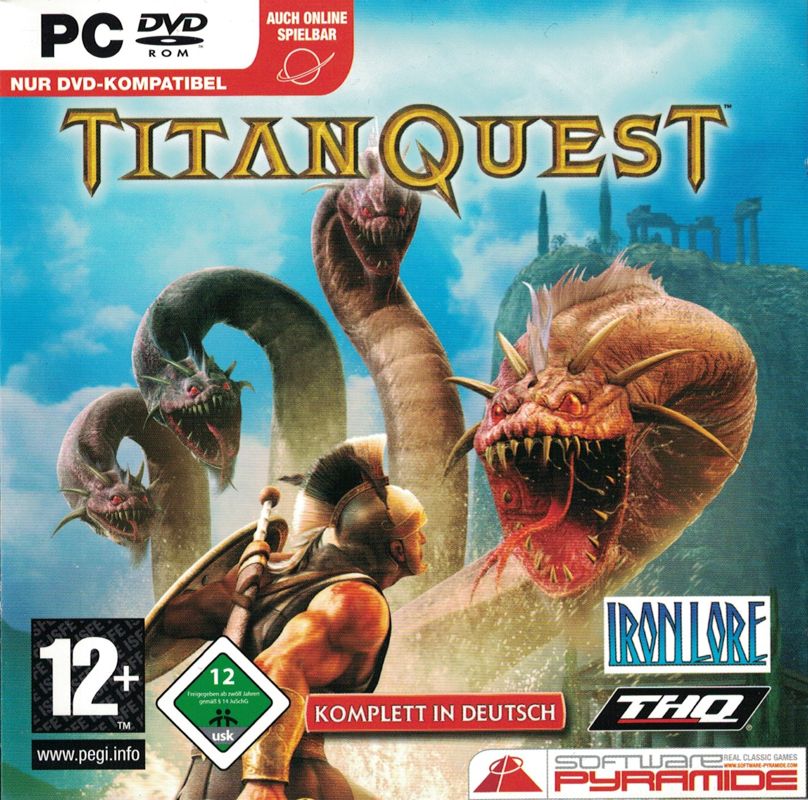 Front Cover for Titan Quest (Windows) (Software Pyramide release)