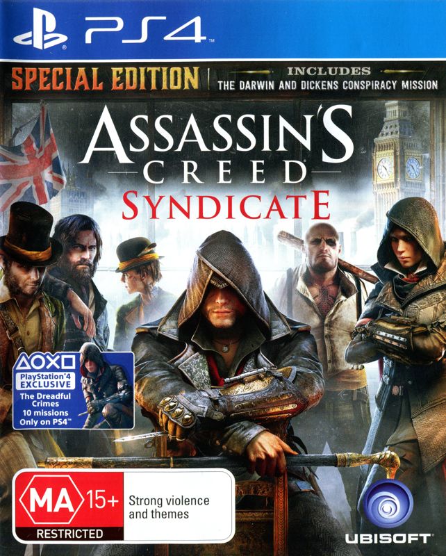 Front Cover for Assassin's Creed: Syndicate (Special Edition) (PlayStation 4)