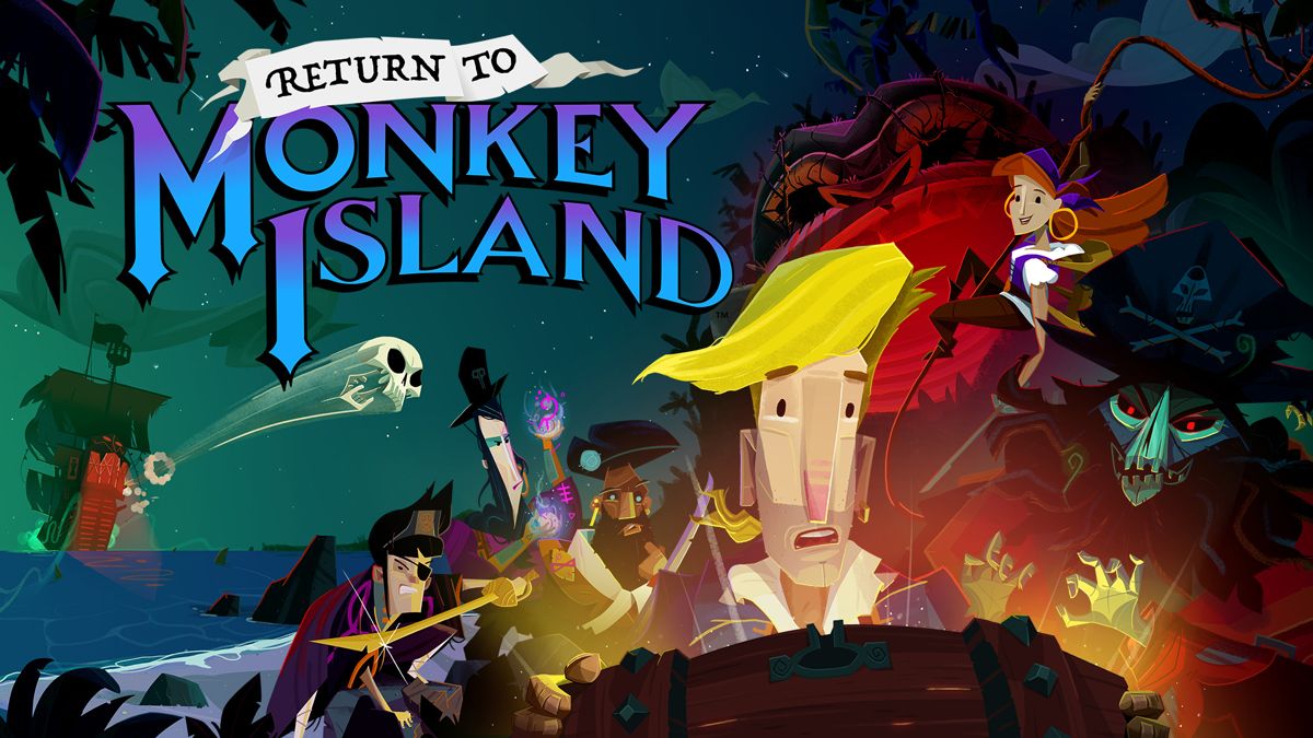 Front Cover for Return to Monkey Island (Nintendo Switch) (download release)