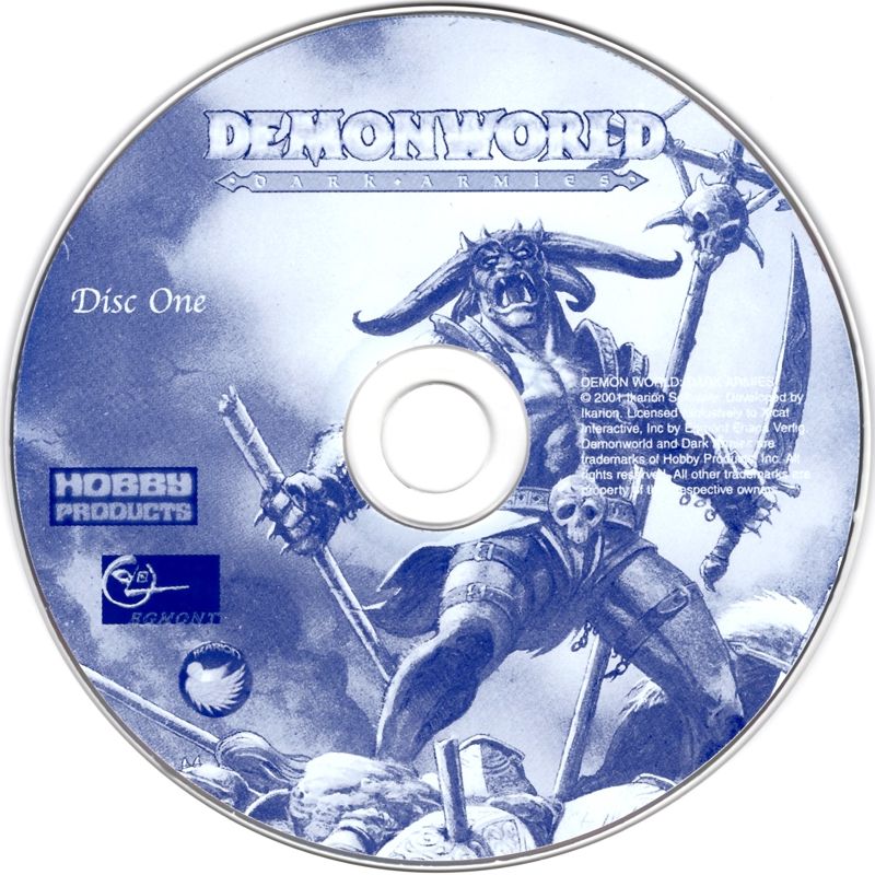 Media for Demonworld: Dark Armies (Windows): Disc 1