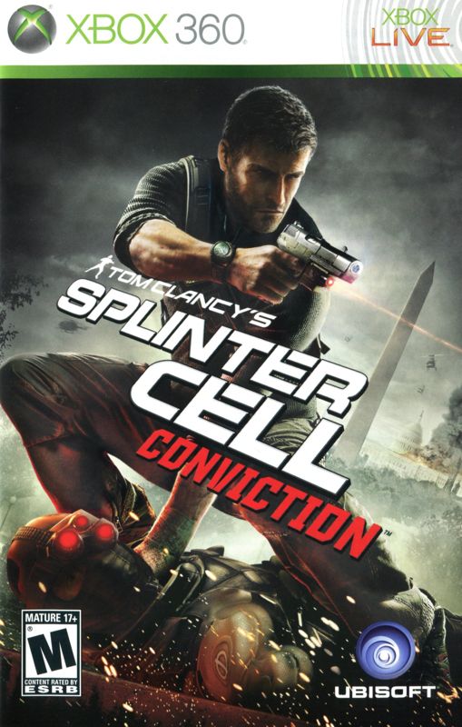 Manual for Tom Clancy's Splinter Cell: Conviction (Xbox 360): Front (US version)