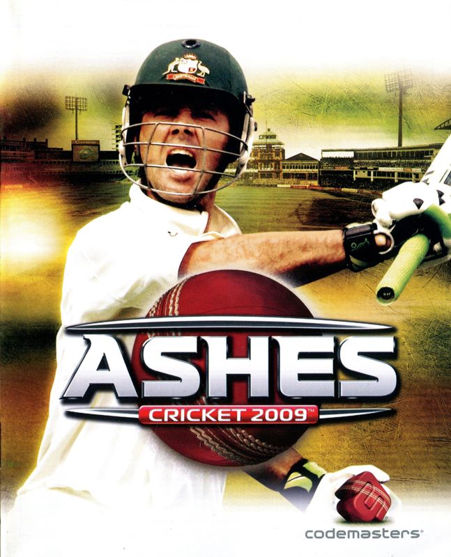 Ashes Cricket 2009 cover or packaging material - MobyGames