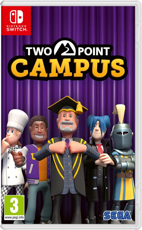 Front Cover for Two Point Campus (Nintendo Switch) (download release)