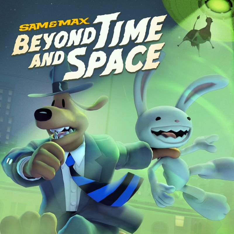 Front Cover for Sam & Max: Beyond Time and Space (PlayStation 4) (download release)