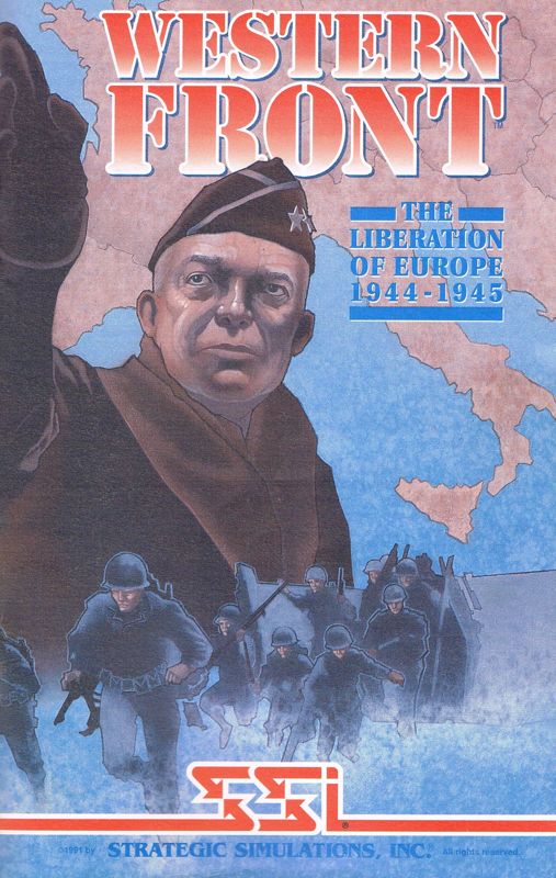 Manual for Western Front: The Liberation of Europe 1944-1945 (DOS) (3.5" Floppy Disk release): Front