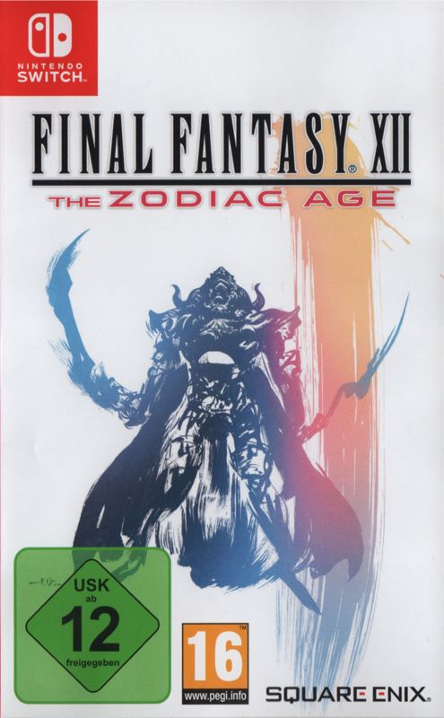 Front Cover for Final Fantasy XII: The Zodiac Age (Nintendo Switch)