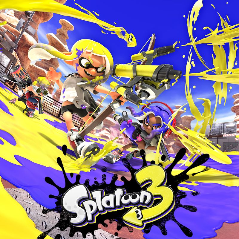 Front Cover for Splatoon 3 (Nintendo Switch) (download release)