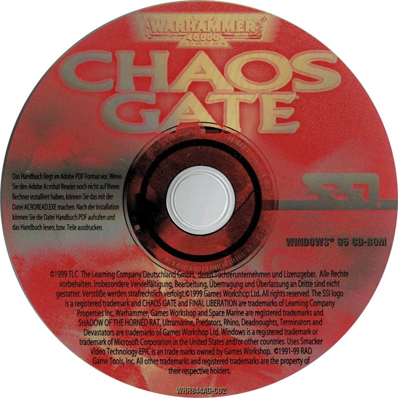 Media for Warhammer Collection (Windows): Chaos Gate