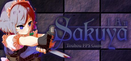 Front Cover for I Am Sakuya: Touhou FPS Game (Windows) (Steam release)