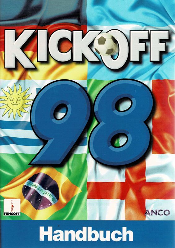 Manual for Kick Off 98 (Windows): Front