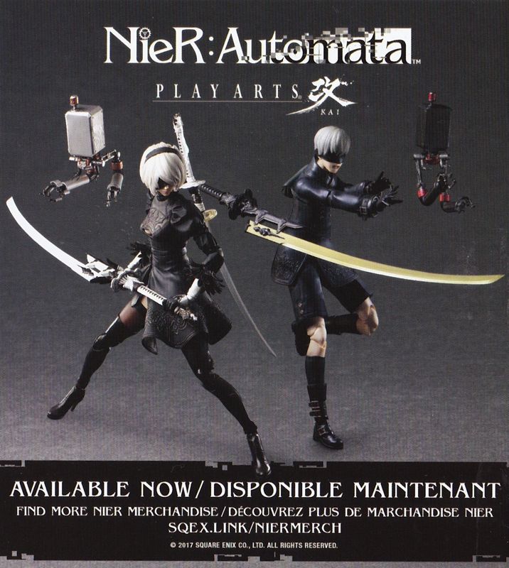 Advertisement for NieR Replicant ver.1.22474487139... (PlayStation 4): NieR: Automata PlayArts