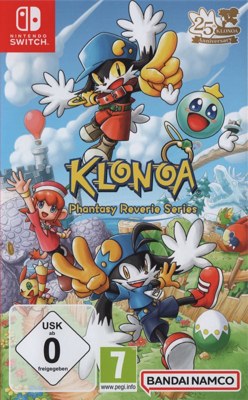 Front Cover for Klonoa: Phantasy Reverie Series (Nintendo Switch)