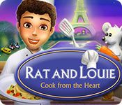 Front Cover for Rat and Louie: Cook from the Heart (Windows) (Big Fish Games release)