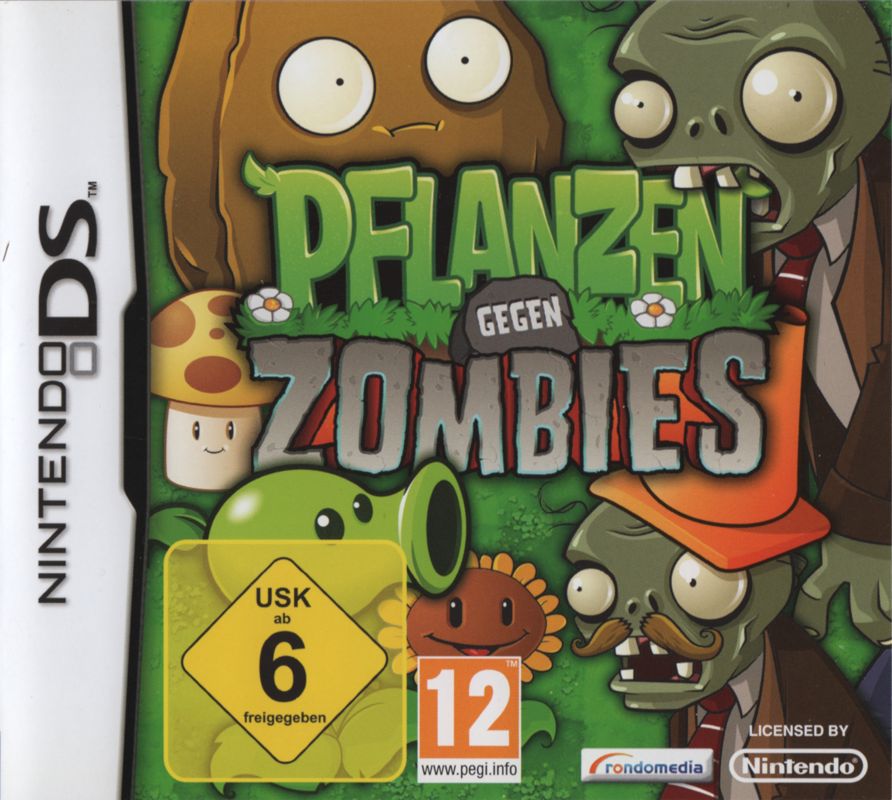 Front Cover for Plants vs. Zombies (Nintendo DS)