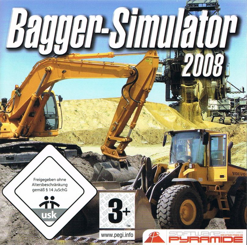 Front Cover for Digger Simulator (Windows) (Software Pyramide release)