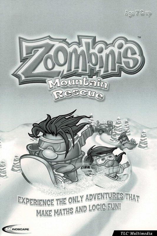 Manual for Zoombinis: Mountain Rescue (Macintosh and Windows): Front