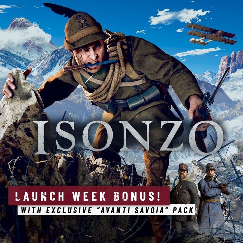 Front Cover for Isonzo (PlayStation 4 and PlayStation 5) (download release): "Launch Week Bonus!" cover version