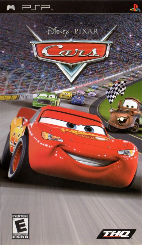 Front Cover for Disney Presents a Pixar Film: Cars (PSP)