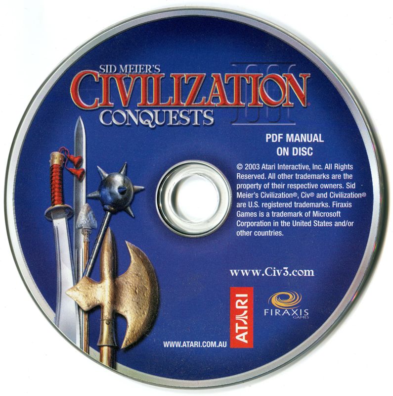 Media for Sid Meier's Civilization III: Conquests (Windows)