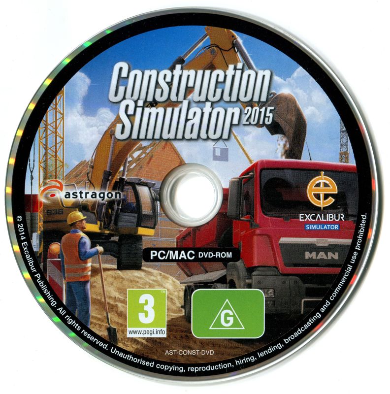 Media for Construction Simulator 2015 (Macintosh and Windows)