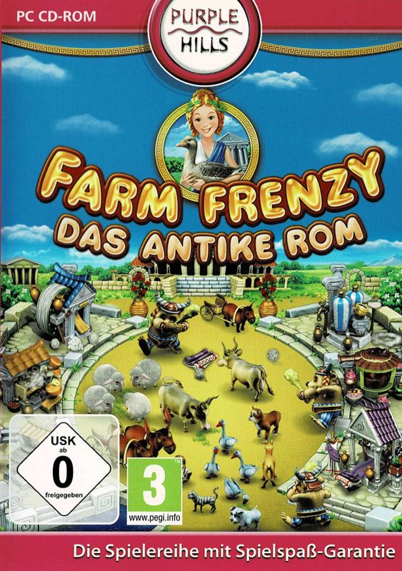 Front Cover for Farm Frenzy: Ancient Rome (Windows) (Purple Hills release)