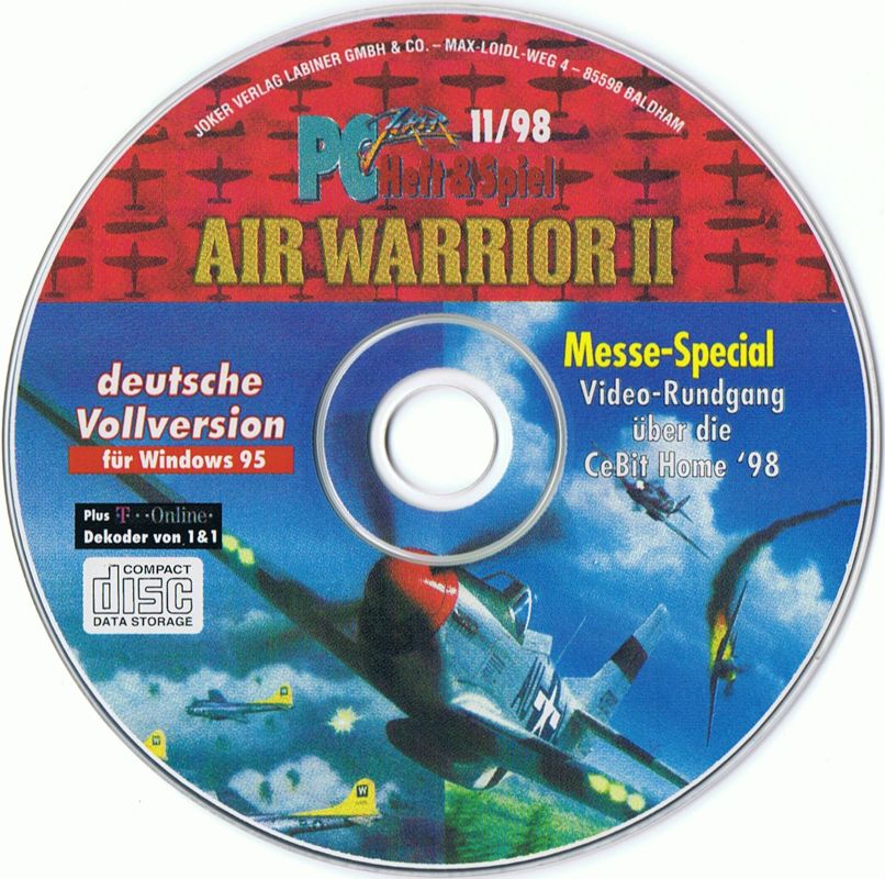 Media for Air Warrior II (Windows) (PC Joker 11/1998 Covermount)