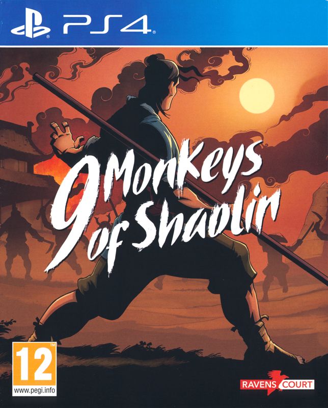 Front Cover for 9 Monkeys of Shaolin (PlayStation 4)