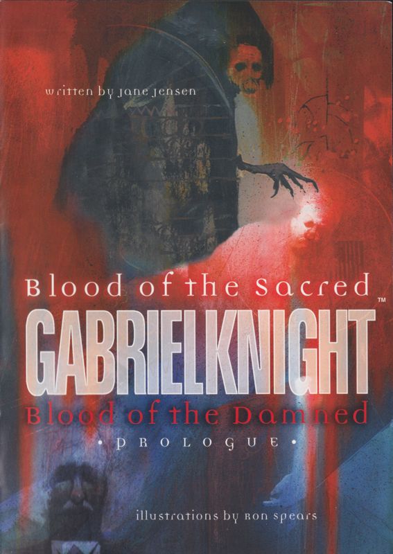 Extras for Gabriel Knight 3: Blood of the Sacred, Blood of the Damned (Windows): Prologue Comic - Front