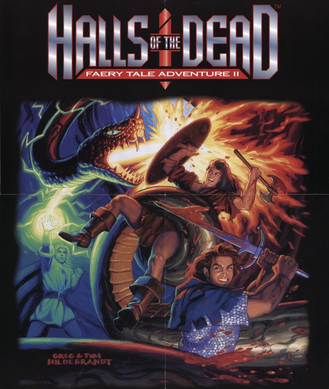 Extras for Halls of the Dead: Faery Tale Adventure II (DOS and Windows): Poster