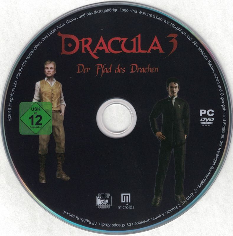 Media for Dracula 3: The Path of the Dragon (Windows) (Peter Games Classics release)