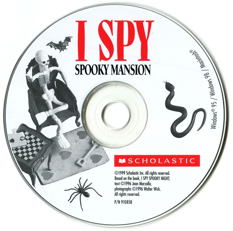 Media for I Spy: Spooky Mansion (Macintosh and Windows)