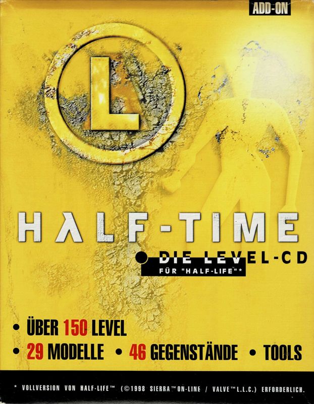 Half-Time: Die Level-CD für Half-Life (1999) - MobyGames