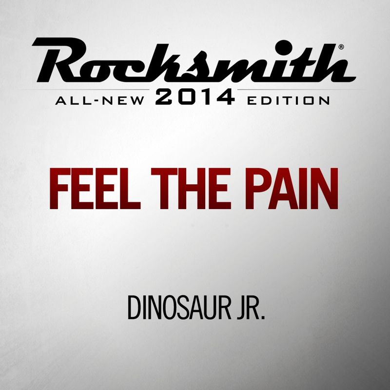 Front Cover for Rocksmith: All-new 2014 Edition - Dinosaur Jr.: Feel the Pain (PlayStation 3 and PlayStation 4) (PSN release)
