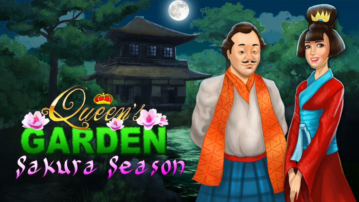 Front Cover for Queen's Garden: Sakura Season (Nintendo Switch) (download release)