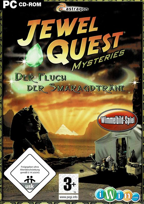 Front Cover for Jewel Quest Mysteries: Curse of the Emerald Tear (Windows)