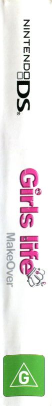 Spine/Sides for Style Lab: Makeover (Nintendo DS)