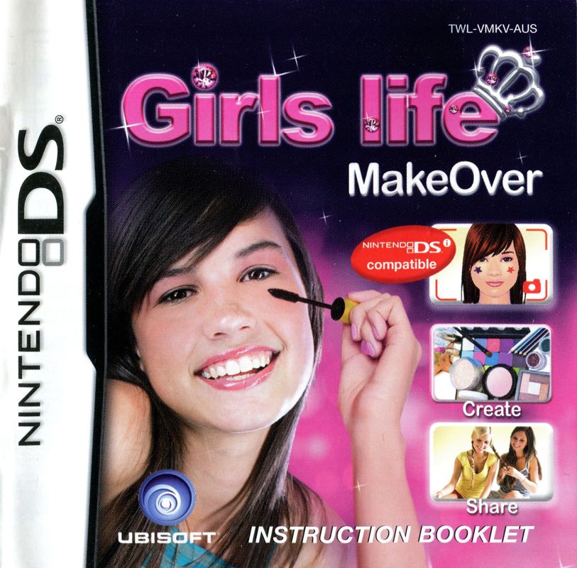 Manual for Style Lab: Makeover (Nintendo DS): Front