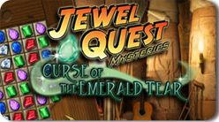 Front Cover for Jewel Quest Mysteries: Curse of the Emerald Tear (Windows) (MSN/Oberon Media/Pogo release)