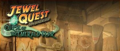Front Cover for Jewel Quest Mysteries: Curse of the Emerald Tear (Windows) (MSN GameSpring release)