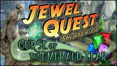 Front Cover for Jewel Quest Mysteries: Curse of the Emerald Tear (Windows) (RealArcade release)