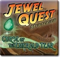 Front Cover for Jewel Quest Mysteries: Curse of the Emerald Tear (Windows) (SpinTop release)