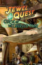 Front Cover for Jewel Quest Mysteries: Curse of the Emerald Tear (Windows) (MumboJumbo/TryGames release)