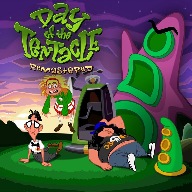Front Cover for Day of the Tentacle: Remastered (PS Vita and PlayStation 4) (PSN (SEN) release)