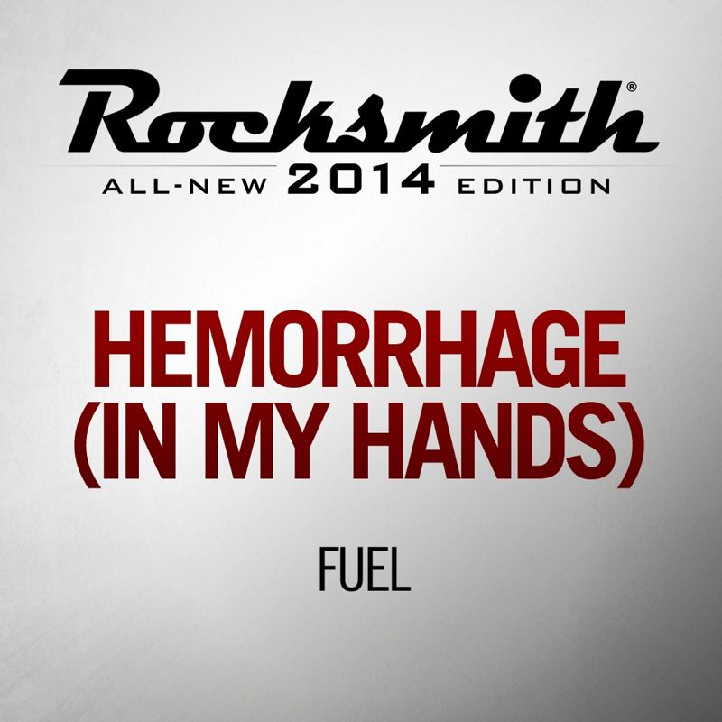 Front Cover for Rocksmith: All-new 2014 Edition - Fuel: Hemorrhage (In My Hands) (PlayStation 3 and PlayStation 4) (PSN release)